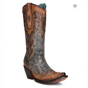 Corral Women’s Almond Laser Western Boots